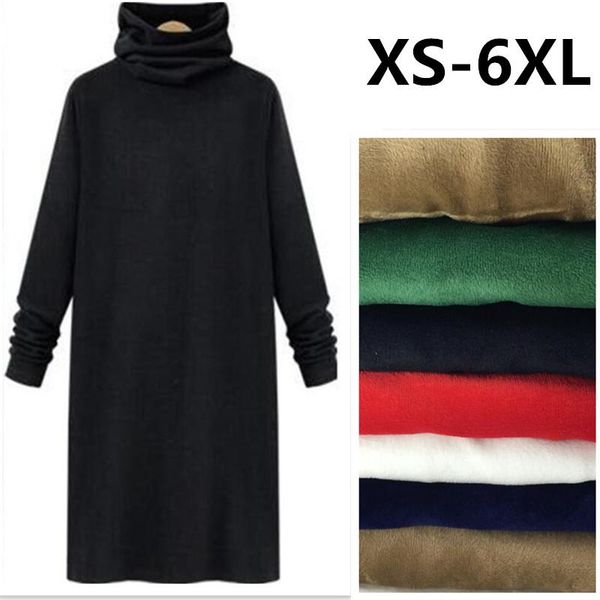 casual dresses 2021 autunm women turtleneck dress female thinckening long sleeve winter office plus size s-5xl 6xl black, Black;gray
casual dresses 2021 autunm women turtleneck dress female thinckening long sleeve winter office plus size s-5xl 6xl black, Black;gray