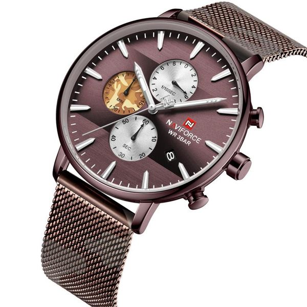 wristwatches 2021 student sports watch concept ideas camouflage strap men's waterproof quartz six-hand, Slivery;brown
wristwatches 2021 student sports watch concept ideas camouflage strap men's waterproof quartz six-hand, Slivery;brown