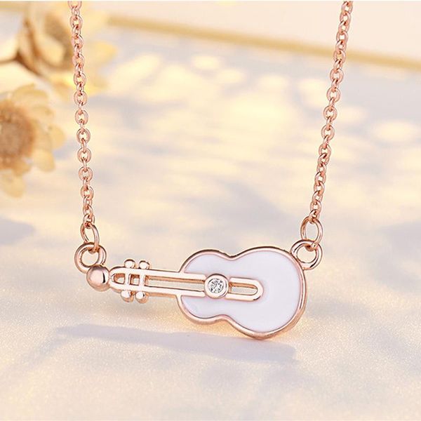 pendant necklaces rose gold silver color fashion men women guitar violin necklace chain jewelry gift accessories
pendant necklaces rose gold silver color fashion men women guitar violin necklace chain jewelry gift accessories
