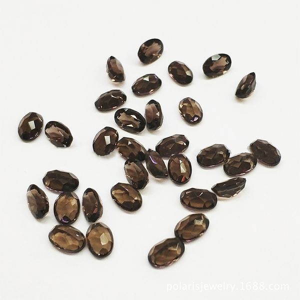 loose gemstones oval shape 7x9-9x11mm trillion facet cut 100% authentic natural smoke quartz crystal for jewelry making 30pcs/lot, Black
loose gemstones oval shape 7x9-9x11mm trillion facet cut 100% authentic natural smoke quartz crystal for jewelry making 30pcs/lot, Black
