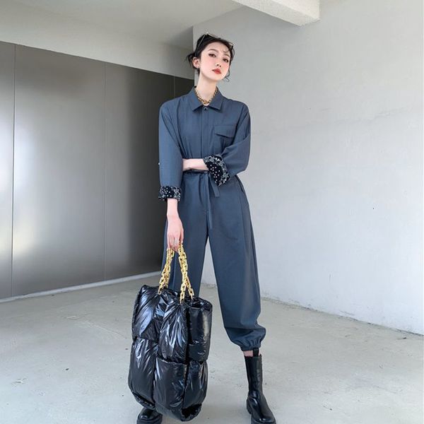 jeans streetwear 2021 korean bodycon women's long sleeve skinny female overalls a177, Blue
jeans streetwear 2021 korean bodycon women's long sleeve skinny female overalls a177, Blue