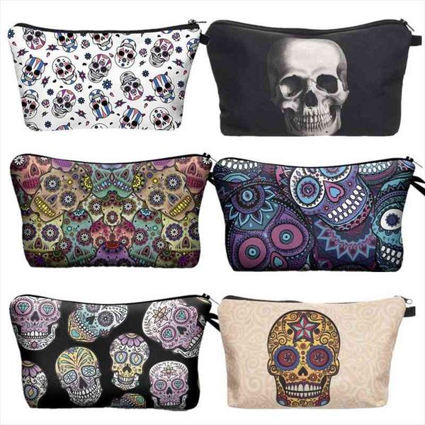 multicolor 3d printed cosmetic cool bags case skull travel make up zipper organizer storage pouch toiletry wash bath kit
multicolor 3d printed cosmetic cool bags case skull travel make up zipper organizer storage pouch toiletry wash bath kit