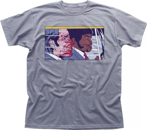 pulp fiction pop travolta samuel jackson heather cotton t-shirt 9892, White;black
pulp fiction pop travolta samuel jackson heather cotton t-shirt 9892, White;black