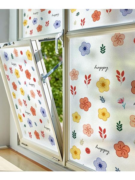 window stickers variety of plant flower patterns electrostatic frosted glass film opaque bathroom anti-peep and anti-light
window stickers variety of plant flower patterns electrostatic frosted glass film opaque bathroom anti-peep and anti-light
