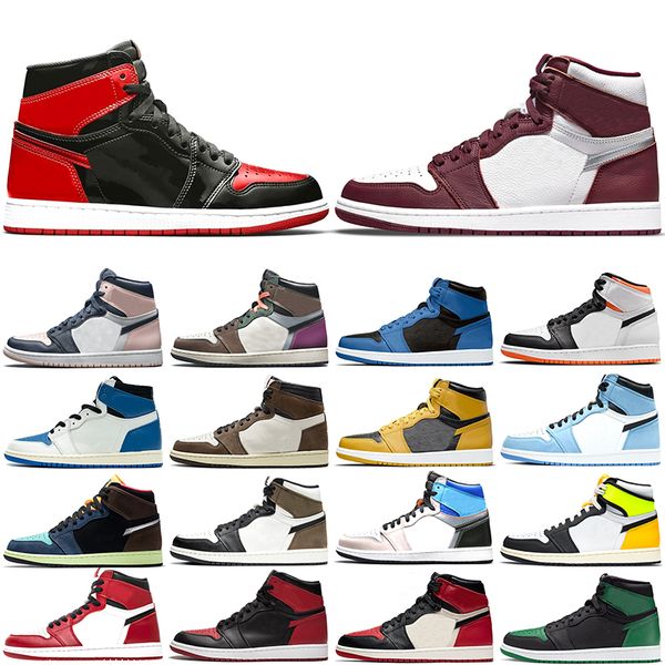 jumpman 1 basketball shoes 1s men women bordeaux bred patent bubble gum hand crafted dark marina blue university electro orange mocha pollen, White;red
jumpman 1 basketball shoes 1s men women bordeaux bred patent bubble gum hand crafted dark marina blue university electro orange mocha pollen, White;red