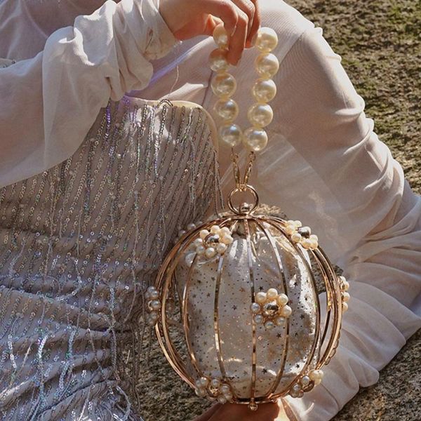 evening bags rhinestone bag women hollow out pearl designer creative round ball clutch dinner purse personality
evening bags rhinestone bag women hollow out pearl designer creative round ball clutch dinner purse personality