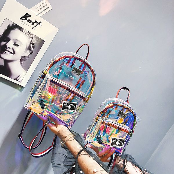 laser bag women's korean fashion jelly transparent double shoulder bag single shoulder messenger girl's multi-purpose bag
laser bag women's korean fashion jelly transparent double shoulder bag single shoulder messenger girl's multi-purpose bag