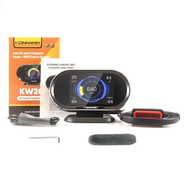 car gps & accessories konnwei kw206 obd2 hud digital meter gauge automotive smart obd speedometer water temperature fuel pressure tester
car gps & accessories konnwei kw206 obd2 hud digital meter gauge automotive smart obd speedometer water temperature fuel pressure tester