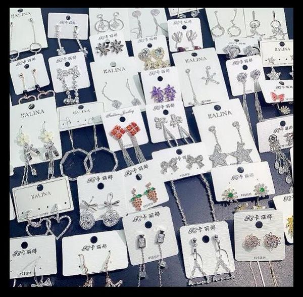 wholesale 10pair/lot mix style crystal fashion earring dangle chandelier for jewelry craft gift ea23 ship, Silver
wholesale 10pair/lot mix style crystal fashion earring dangle chandelier for jewelry craft gift ea23 ship, Silver