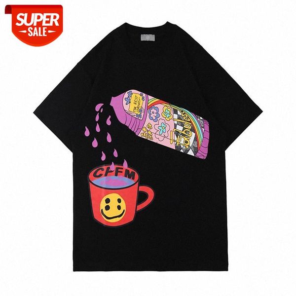 trendy high street simple print t-shirt loose fun illustration smiley face short-sleeved tee men and women #up5h, White;black
trendy high street simple print t-shirt loose fun illustration smiley face short-sleeved tee men and women #up5h, White;black