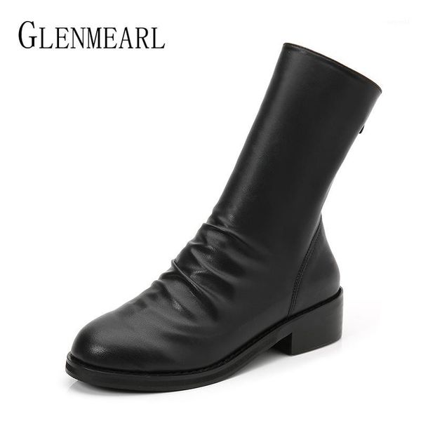 women snow boots warm winter autumn mid-calf shoes female platform thick heels ladies shoe est fashion zip plus size de1, Black
women snow boots warm winter autumn mid-calf shoes female platform thick heels ladies shoe est fashion zip plus size de1, Black