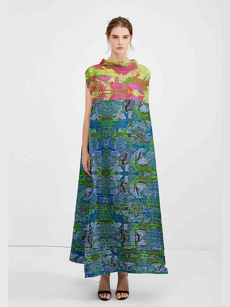 casual dresses tianpei summer women miyake pleated vintage forest print indie aesthetic kaftan sleeveless plus size long dress 518, Black;gray
casual dresses tianpei summer women miyake pleated vintage forest print indie aesthetic kaftan sleeveless plus size long dress 518, Black;gray