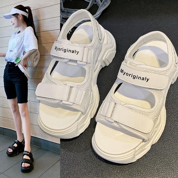 sandals breathable mesh sandal women's summer 2021 platform heighten sports daddy beach shoes women, Black
sandals breathable mesh sandal women's summer 2021 platform heighten sports daddy beach shoes women, Black