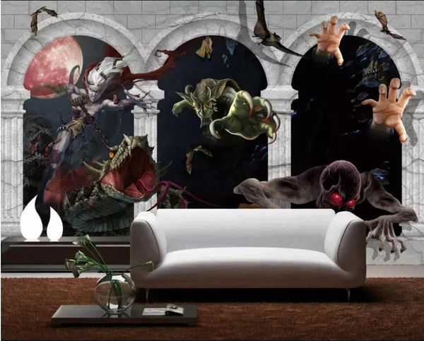 custom mural 3d po wallpaper for bedroom magic world monster roman column background home improvement walls 3 d wallpapers
custom mural 3d po wallpaper for bedroom magic world monster roman column background home improvement walls 3 d wallpapers