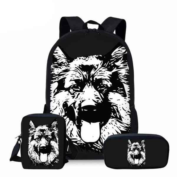 customzied german shepherd printing set school backpacks for boys dogs satchel schoolbag children kids shoulder book bag bags
customzied german shepherd printing set school backpacks for boys dogs satchel schoolbag children kids shoulder book bag bags