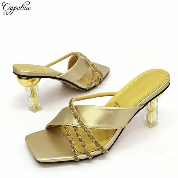 dress shoes gold women slippers ladies high heel summer elegant sandals african pumps chaussure femme for party cr505 height 7.5cm, Black
dress shoes gold women slippers ladies high heel summer elegant sandals african pumps chaussure femme for party cr505 height 7.5cm, Black