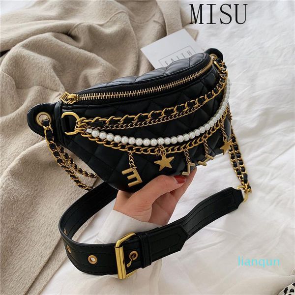 solid color chest bag chain woman shoulder bag pu leather beaded messenger letter waist luxury handbags women designer
solid color chest bag chain woman shoulder bag pu leather beaded messenger letter waist luxury handbags women designer