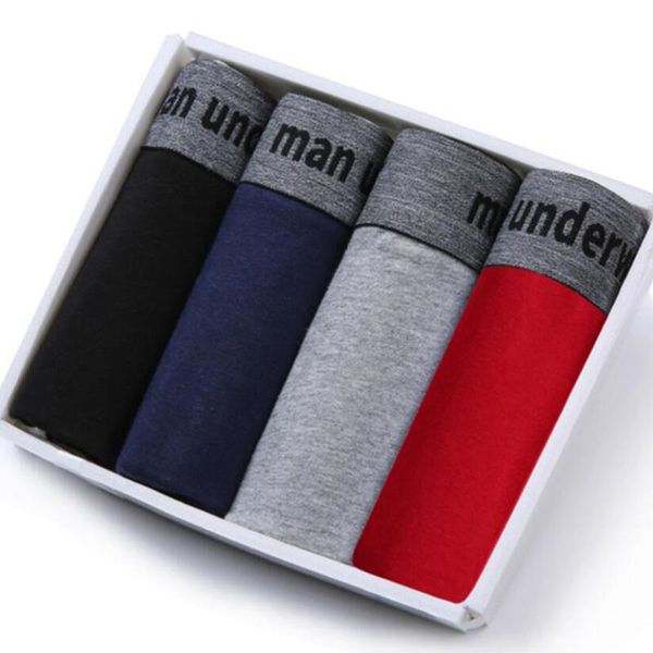 underpants 4pcs/lot men underwear cotton boxer comfortable breathable men's panties trunk boxershorts man, Black;white
underpants 4pcs/lot men underwear cotton boxer comfortable breathable men's panties trunk boxershorts man, Black;white