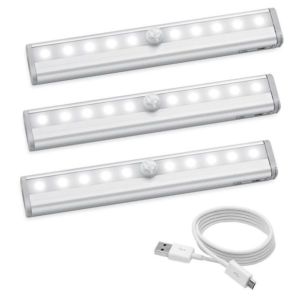 motion sensing closet lights, usb rechargeable led, 10 led wireless night light for cabinet, closet, wardrobe (3packs) cabinet
motion sensing closet lights, usb rechargeable led, 10 led wireless night light for cabinet, closet, wardrobe (3packs) cabinet