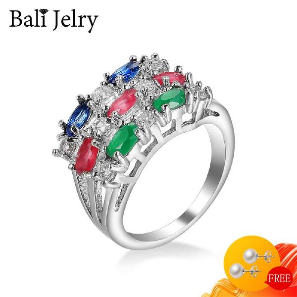 cluster rings balijelry trendy women ring 925 silver jewelry colorful z zircon gemstones finger accessories for wedding engagement, Golden;silver
cluster rings balijelry trendy women ring 925 silver jewelry colorful z zircon gemstones finger accessories for wedding engagement, Golden;silver