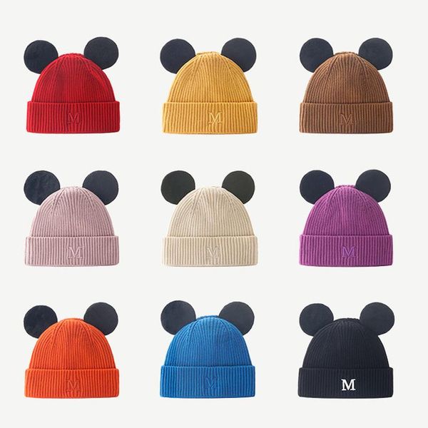 children's knitted hat with big ears m letter embroidery baseball cap warm cute baby boys and girls winter warmth caps & hats, Yellow
children's knitted hat with big ears m letter embroidery baseball cap warm cute baby boys and girls winter warmth caps & hats, Yellow