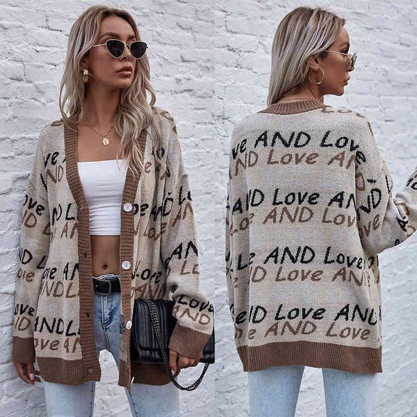 sweater cardigan for women with button long sleeve v-neck casual coat open stitch knitted cardigans women's knit sweater winter 210419, White;black
sweater cardigan for women with button long sleeve v-neck casual coat open stitch knitted cardigans women's knit sweater winter 210419, White;black