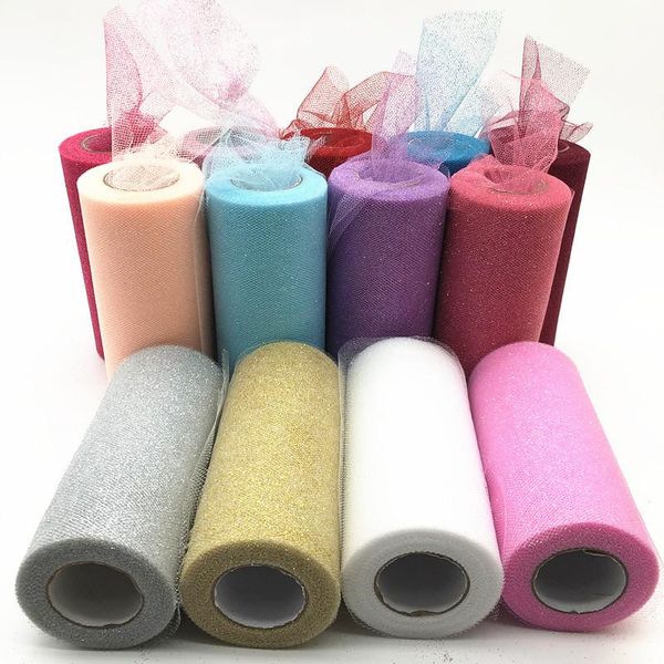 yards/roll 15 cm glitter sequin tulle roll wedding decoration fabric tutu dress diy organza baby shower party supplies
yards/roll 15 cm glitter sequin tulle roll wedding decoration fabric tutu dress diy organza baby shower party supplies