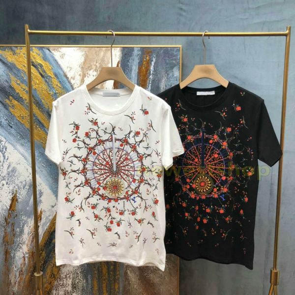 2021 new Summer Europe designer brand mens flowers Letter t shirt Top quality t shirts Fashion t shirt Women Casual tee, White;black
2021 new Summer Europe designer brand mens flowers Letter t shirt Top quality t shirts Fashion t shirt Women Casual tee, White;black