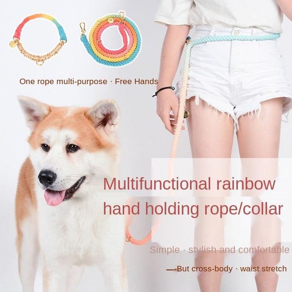 210cm dog leash round cotton dogs lead rope colorful pet long leashes belt outdoor walking training leads ropes collars &
210cm dog leash round cotton dogs lead rope colorful pet long leashes belt outdoor walking training leads ropes collars &