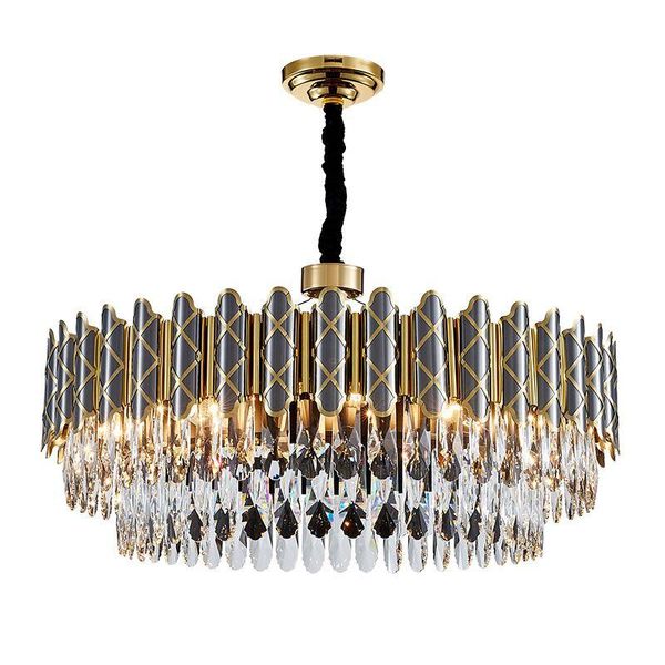 pendant lamps post-modern black luxury crystal lighting simple atmosphere living room bedroom dining chandelier
pendant lamps post-modern black luxury crystal lighting simple atmosphere living room bedroom dining chandelier