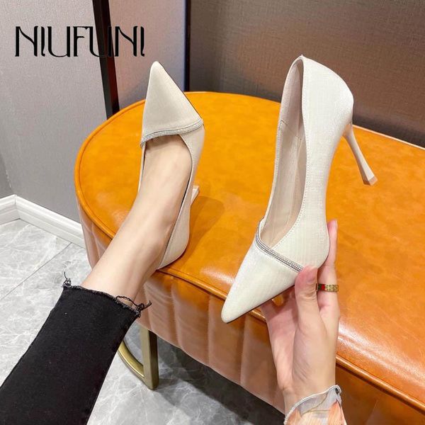 dress shoes female high heels stiletto pointed rhinestone chain women's fashion elegant party ladies simple slip-on, Black
dress shoes female high heels stiletto pointed rhinestone chain women's fashion elegant party ladies simple slip-on, Black
