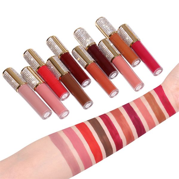 no logo natural vegan rhinestone lids lip gloss private label waterproof long lasting matte lipgloss for women
no logo natural vegan rhinestone lids lip gloss private label waterproof long lasting matte lipgloss for women