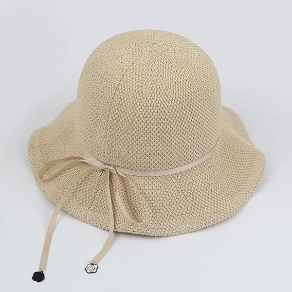 wide brim hats 2021 summer autumn knitted dome bucket pink beige coffee sweet all match bowknot women sun hat foldable breathble 56-58cm, Blue;gray
wide brim hats 2021 summer autumn knitted dome bucket pink beige coffee sweet all match bowknot women sun hat foldable breathble 56-58cm, Blue;gray