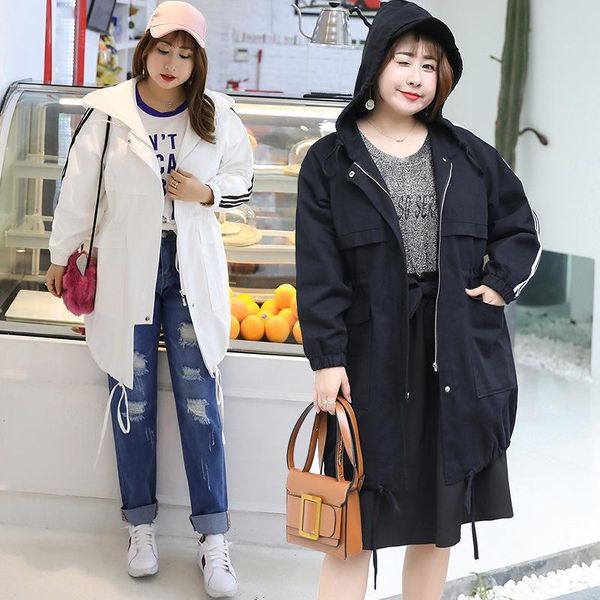 women's trench coats harajuku hooded designer women spring long coat 2021 solid zipper european windbreaker adjustable white autum stre, Tan;black
women's trench coats harajuku hooded designer women spring long coat 2021 solid zipper european windbreaker adjustable white autum stre, Tan;black