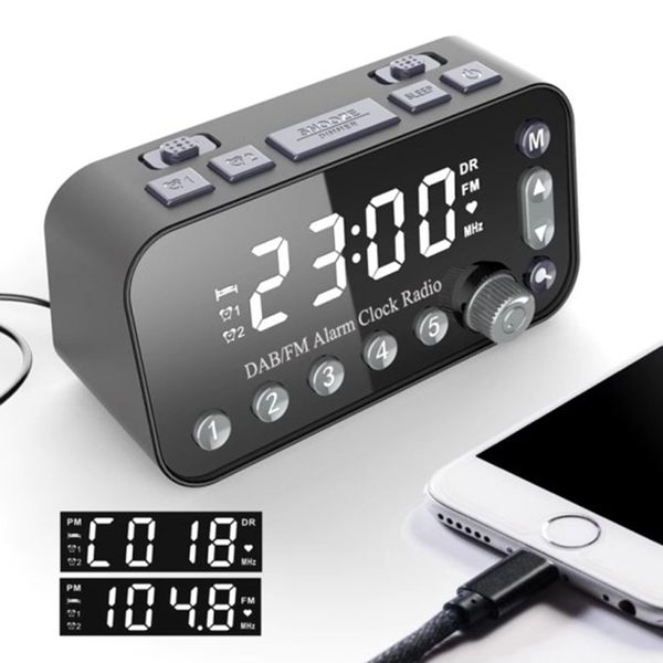 digita aarm cock dab fm aarm cock radio dua usb charging port cd dispay backight adjustabe aarm voume cock
digita aarm cock dab fm aarm cock radio dua usb charging port cd dispay backight adjustabe aarm voume cock