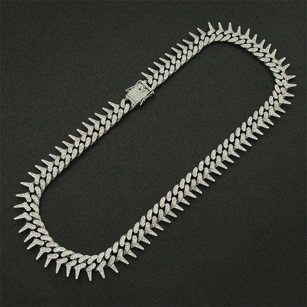 chains iced out paved rhinestones 19mm silver color full miami curb cuban chain cz bling rapper necklaces for men hip hop jewelry
chains iced out paved rhinestones 19mm silver color full miami curb cuban chain cz bling rapper necklaces for men hip hop jewelry
