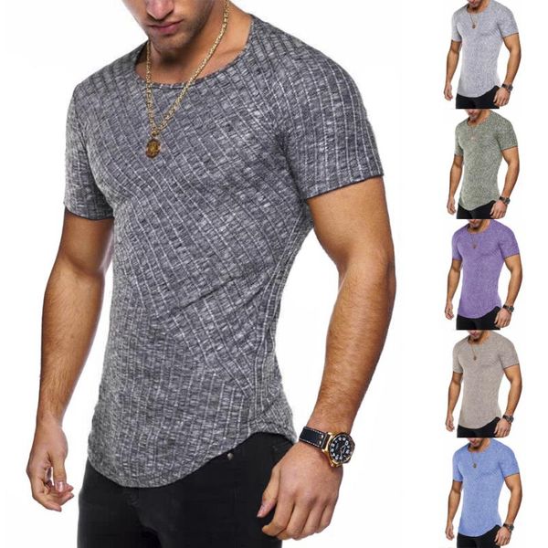 fashion men's t-shirt summer short-sleeved casual o-neck cotton fitness sportswear 8 colors t-shirts, White;black
fashion men's t-shirt summer short-sleeved casual o-neck cotton fitness sportswear 8 colors t-shirts, White;black