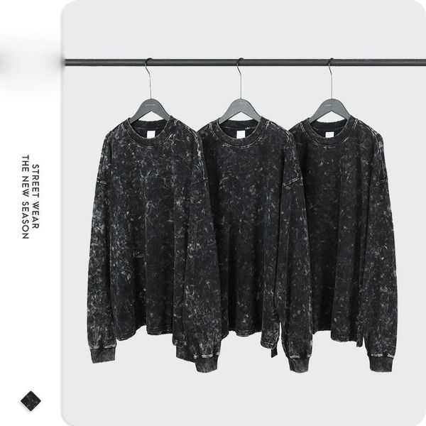 men's t-shirts 2153 y2k style tie dye personality vintage black long sleeve t shirt for men autumn washed distressed dark boyfriend pul, White;black
men's t-shirts 2153 y2k style tie dye personality vintage black long sleeve t shirt for men autumn washed distressed dark boyfriend pul, White;black
