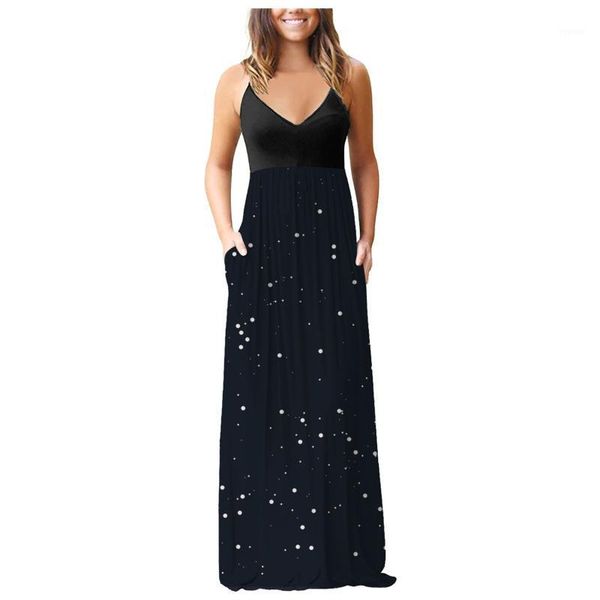 casual dresses printed women sleeveless print v-neck maxi dress summer party cami with pockets 2021 beach, Black;gray
casual dresses printed women sleeveless print v-neck maxi dress summer party cami with pockets 2021 beach, Black;gray