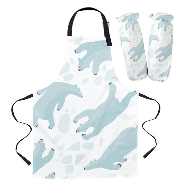 aprons animal polar bear art apron kitchen household cleaning barber baking accessories for woman
aprons animal polar bear art apron kitchen household cleaning barber baking accessories for woman