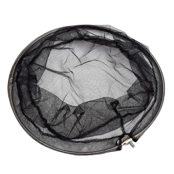 fishing accessories 40cm folding stainless steel frame nylon dense hole landing net head (black)
fishing accessories 40cm folding stainless steel frame nylon dense hole landing net head (black)