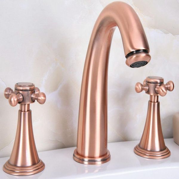 bathroom sink faucets antique red copper widespread dual handle washing basin mixer taps deck mounted 3 holes lavatory faucet arg068
bathroom sink faucets antique red copper widespread dual handle washing basin mixer taps deck mounted 3 holes lavatory faucet arg068