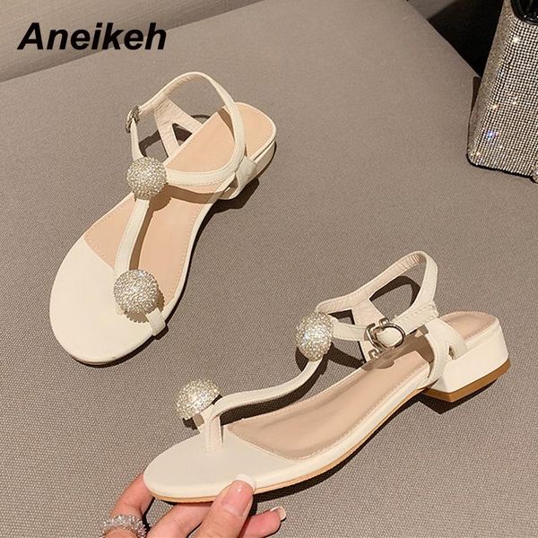sandals aneikeh 2021 summer fashion leisure women shoes thong pu shallow square heels sandali bling korean style solid buckle strap, Black
sandals aneikeh 2021 summer fashion leisure women shoes thong pu shallow square heels sandali bling korean style solid buckle strap, Black
