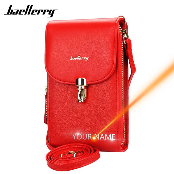 women mini customized quality name engraving phone pocket fashion small messenger bags, Red;black
women mini customized quality name engraving phone pocket fashion small messenger bags, Red;black