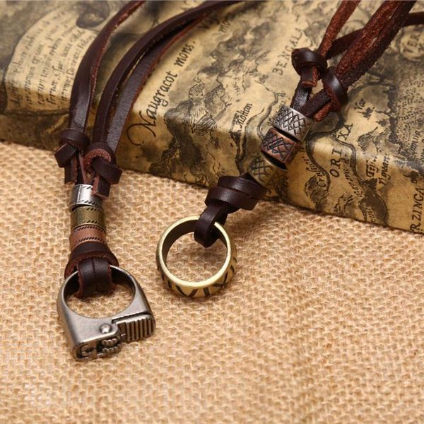 pendant necklaces vintage steampunk accessories roman number and lighter necklace genuine leather pendent jewelry chain for men women, Silver
pendant necklaces vintage steampunk accessories roman number and lighter necklace genuine leather pendent jewelry chain for men women, Silver