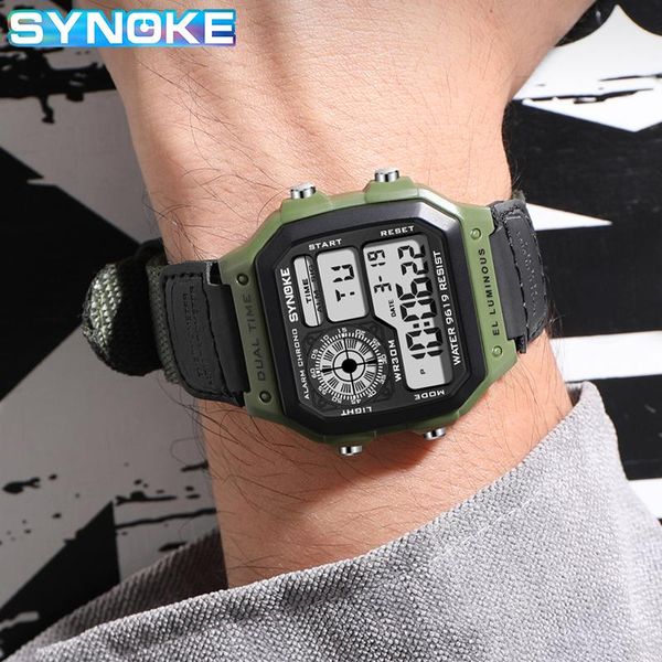 wristwatches men's military watch waterproof sport watches square men electronic clock nylon canvas digital wristwatch man reloj hombr, Slivery;brown
wristwatches men's military watch waterproof sport watches square men electronic clock nylon canvas digital wristwatch man reloj hombr, Slivery;brown