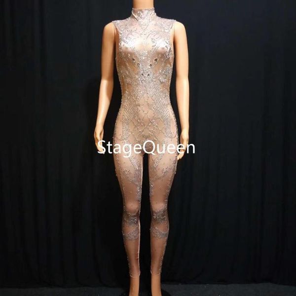 women's jumpsuits & rompers sparkly glass stones leotard jumpsuit silver rhinestones stretch bodysuit prom party women singer costume n, Black;white
women's jumpsuits & rompers sparkly glass stones leotard jumpsuit silver rhinestones stretch bodysuit prom party women singer costume n, Black;white