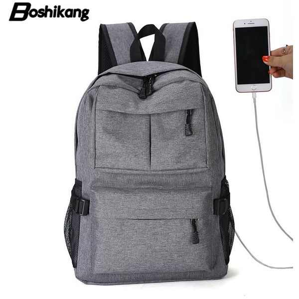 backpack boshikang casual waterproof travel bag security computer usb charging school for teenager trendy daypack
backpack boshikang casual waterproof travel bag security computer usb charging school for teenager trendy daypack