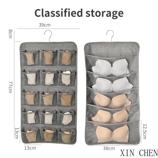 storage bags home storage15/5pockets hanging underwear organizer clothes non-woven closet folding bag socks doordouble-sided wardrobe
storage bags home storage15/5pockets hanging underwear organizer clothes non-woven closet folding bag socks doordouble-sided wardrobe