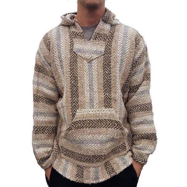 men's hoodies & sweatshirts autumn male long sleeve sweatshirt pullover winter casual pockets loose hooded vintage striped print haraj, Black
men's hoodies & sweatshirts autumn male long sleeve sweatshirt pullover winter casual pockets loose hooded vintage striped print haraj, Black